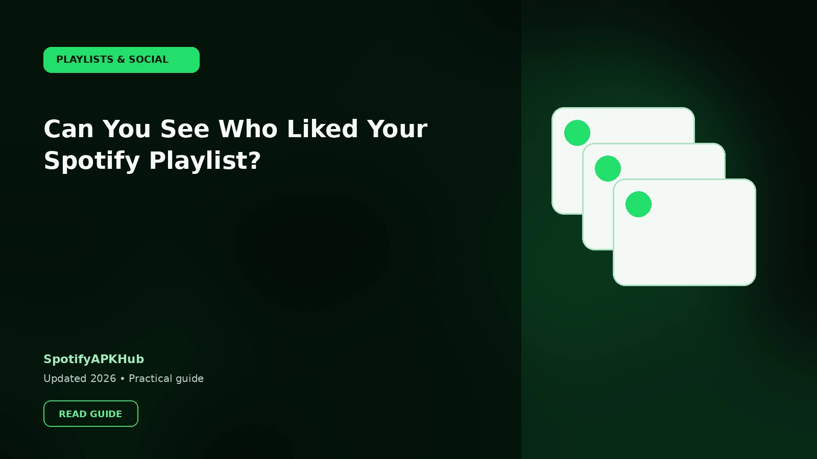 Can You See Who Liked Your Spotify Playlist?