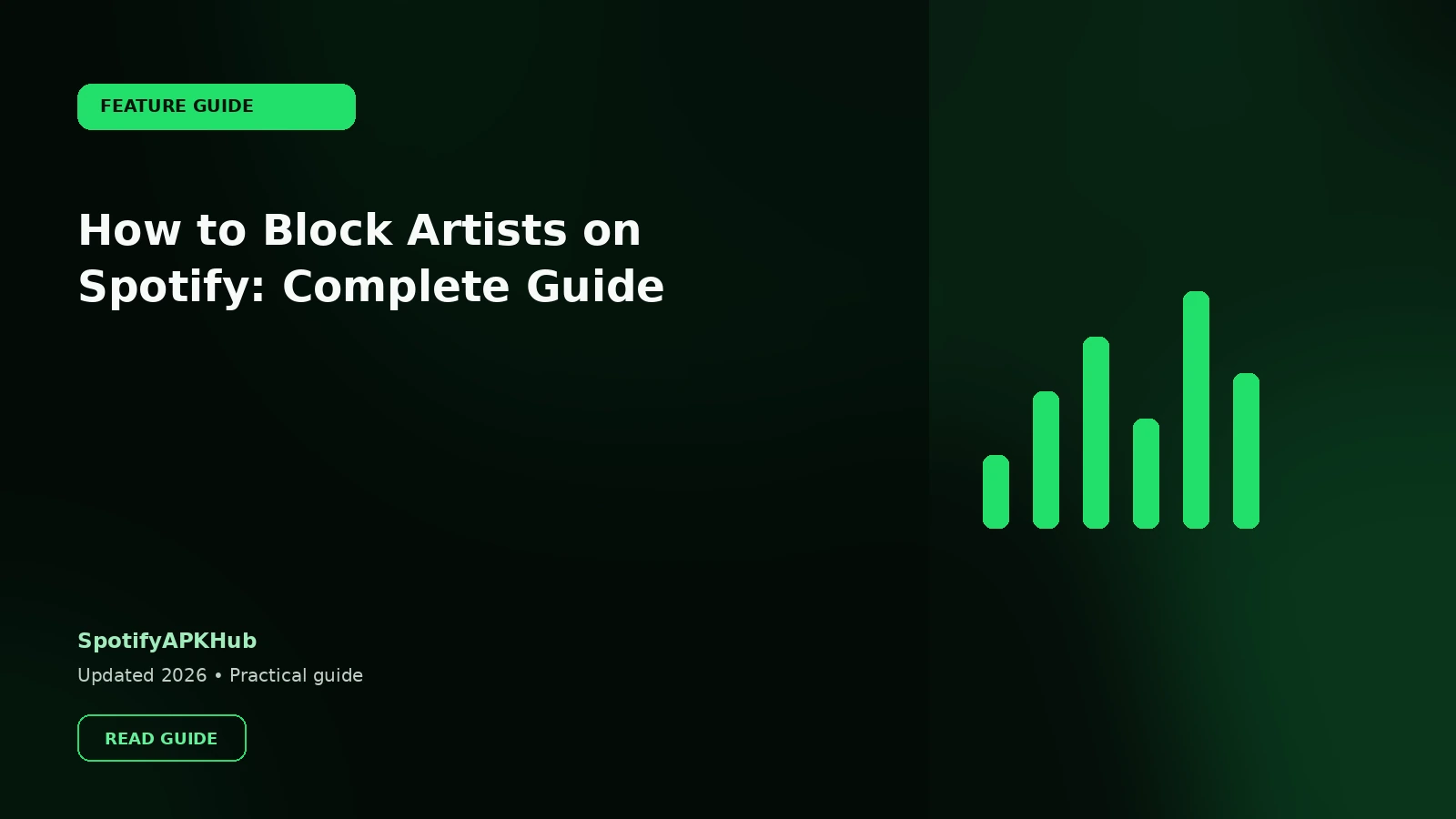 How to Block Artists on Spotify: Complete Guide