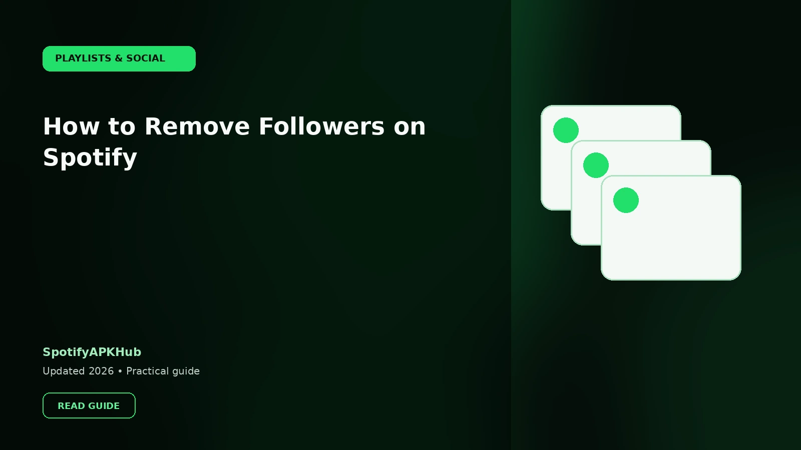 How to Remove Followers on Spotify