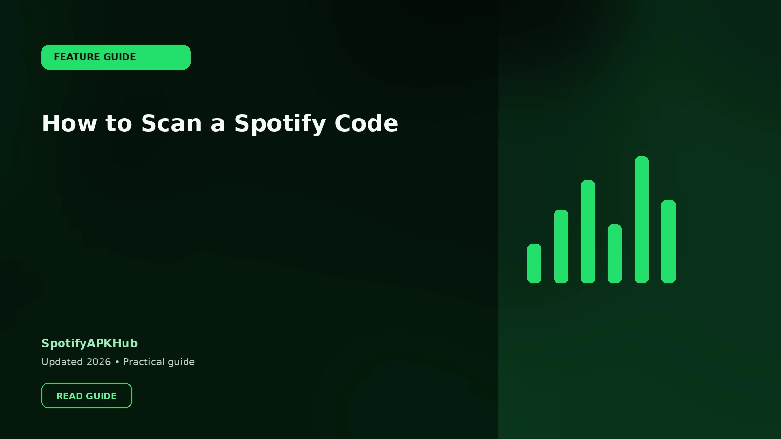 How to Scan a Spotify Code