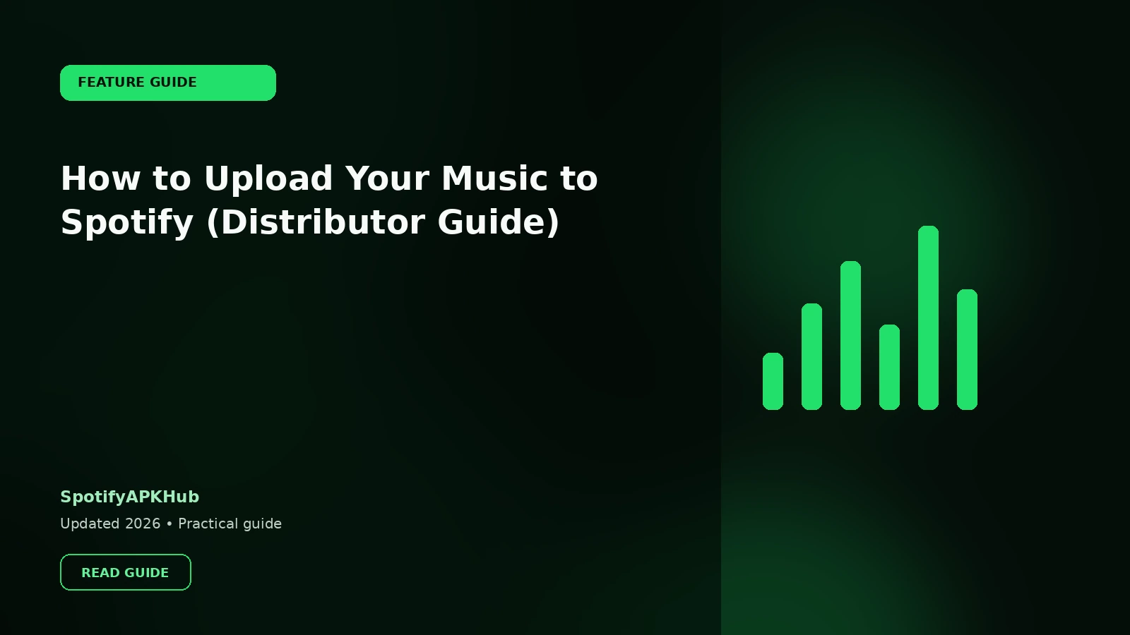 How to Upload Your Music to Spotify (Distributor Guide)