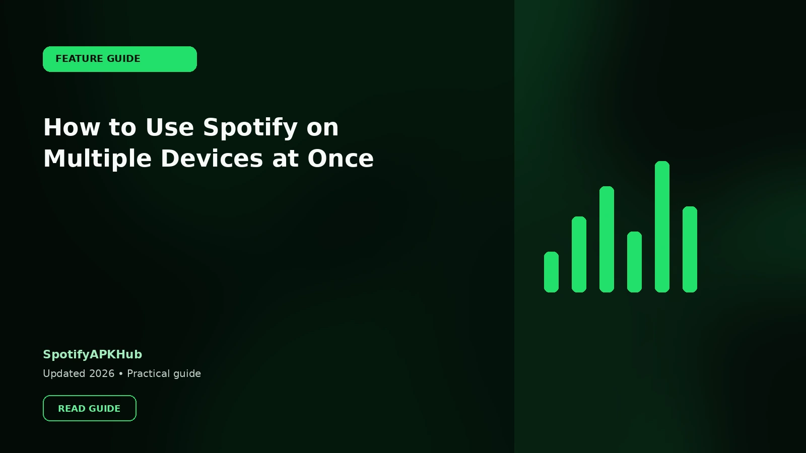How to Use Spotify on Multiple Devices at Once