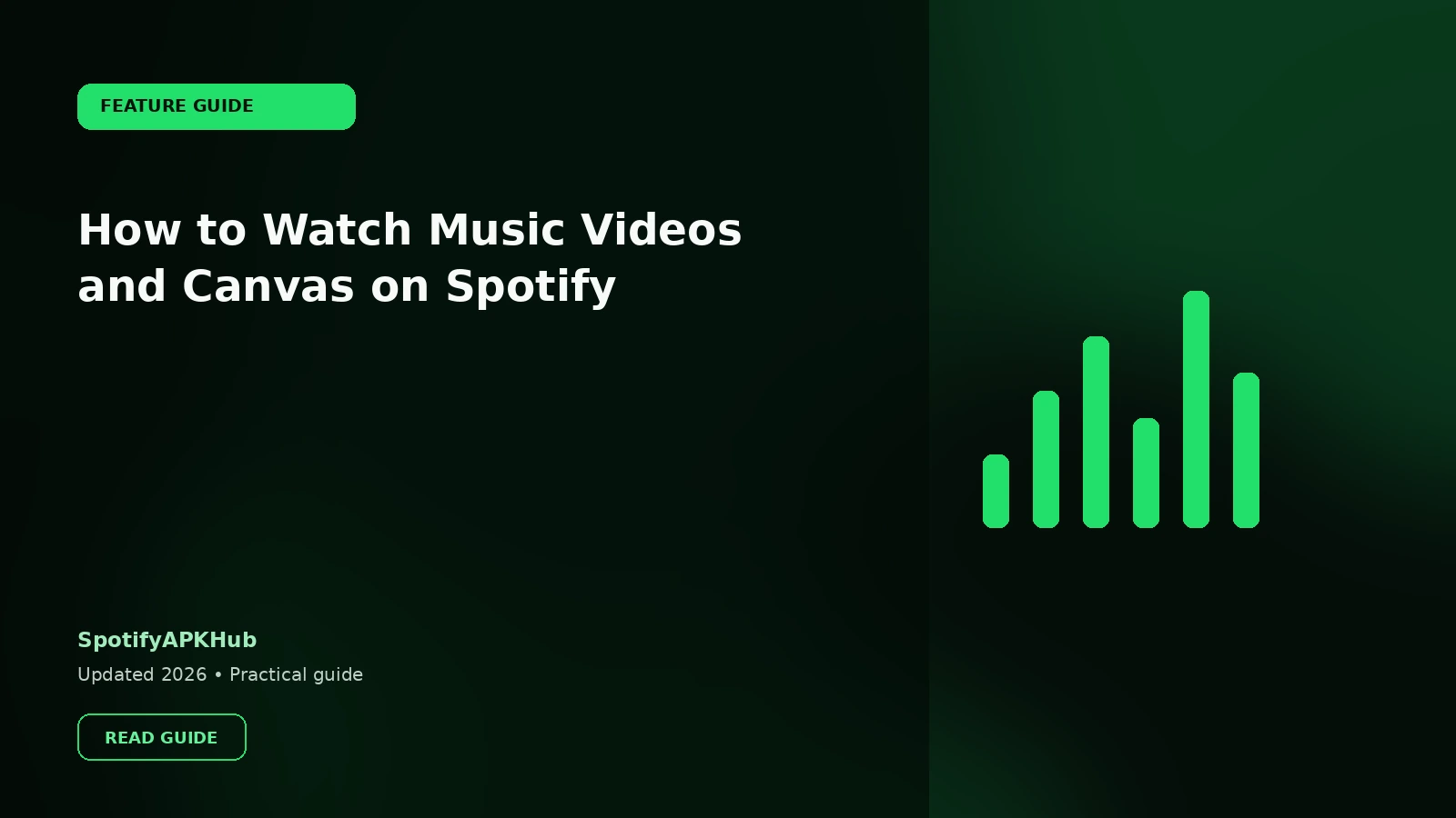 How to Watch Music Videos and Canvas on Spotify