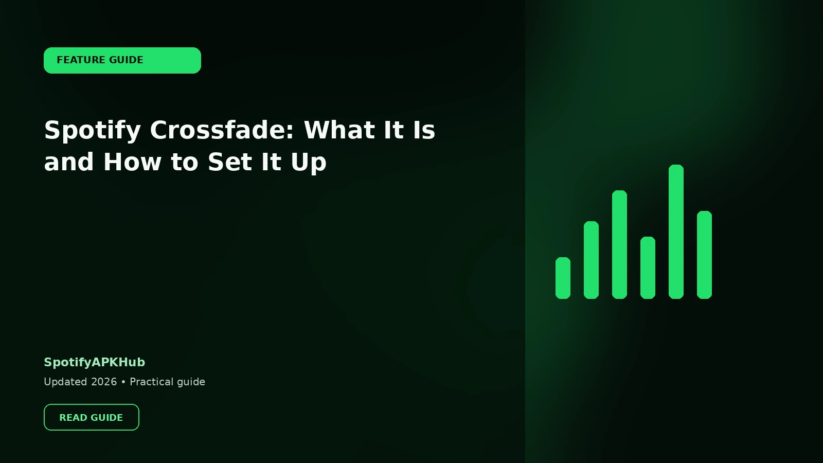 Spotify Crossfade: What It Is and How to Set It Up