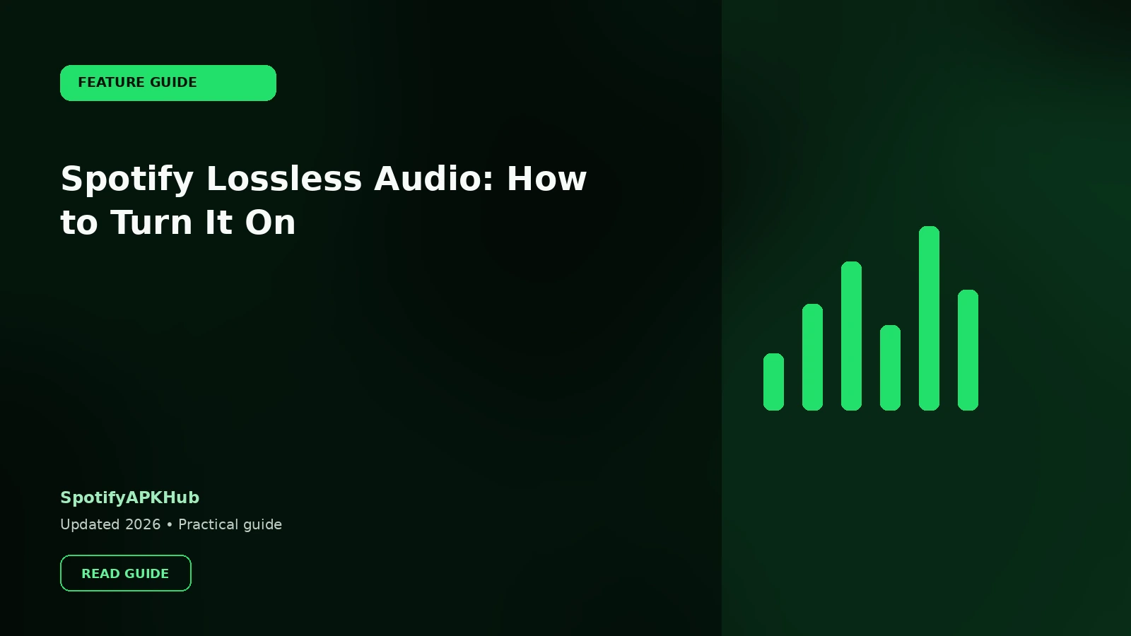 Spotify Lossless Audio: How to Turn It On