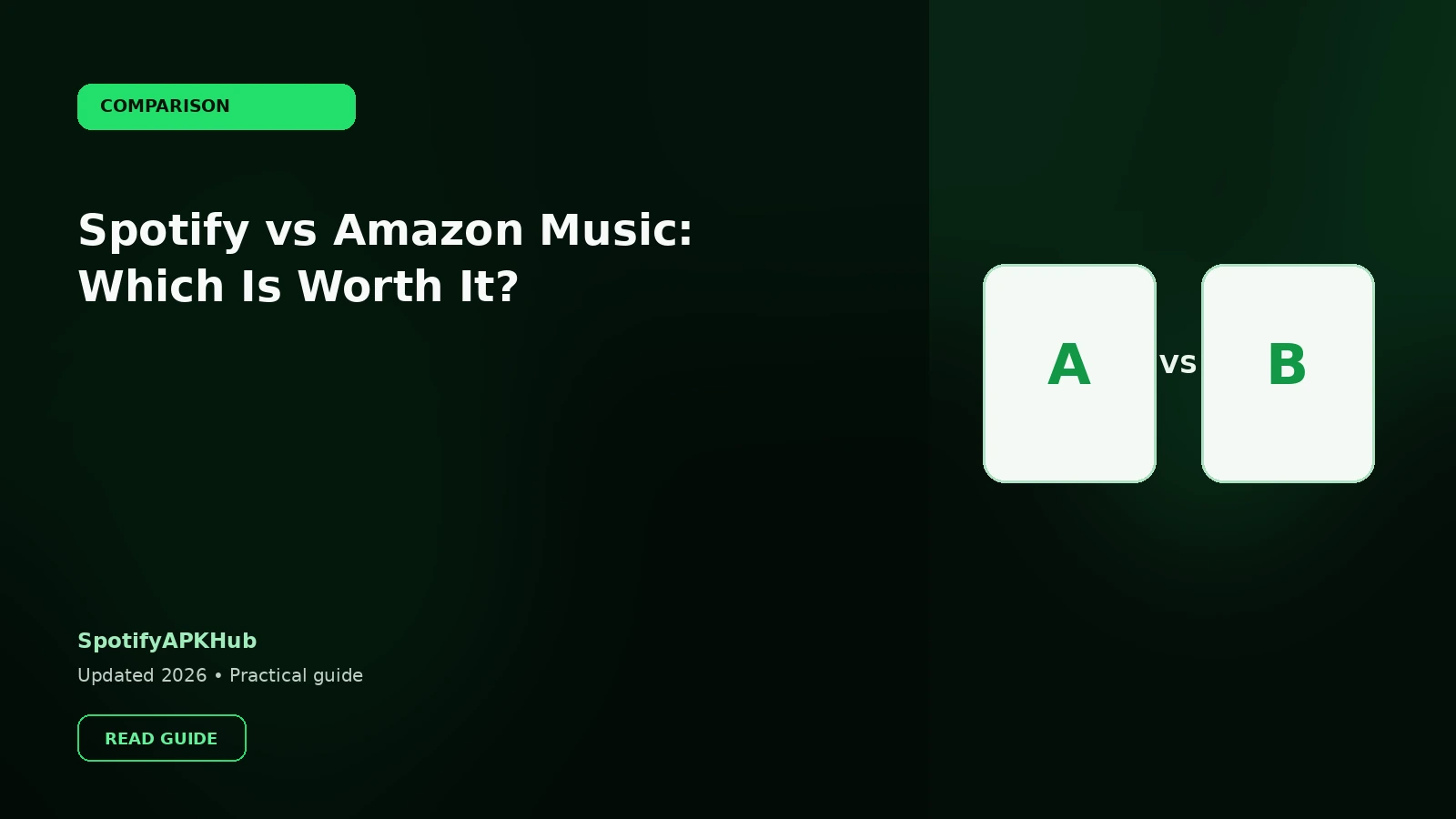 Spotify vs Amazon Music: Which Is Worth It?