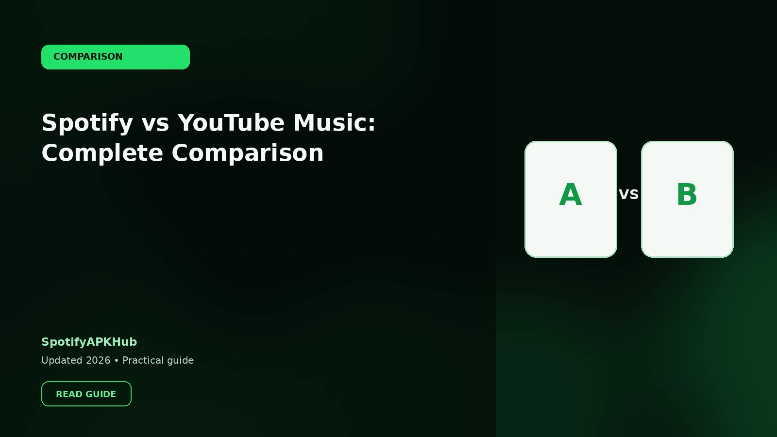 Spotify vs YouTube Music: Complete Comparison