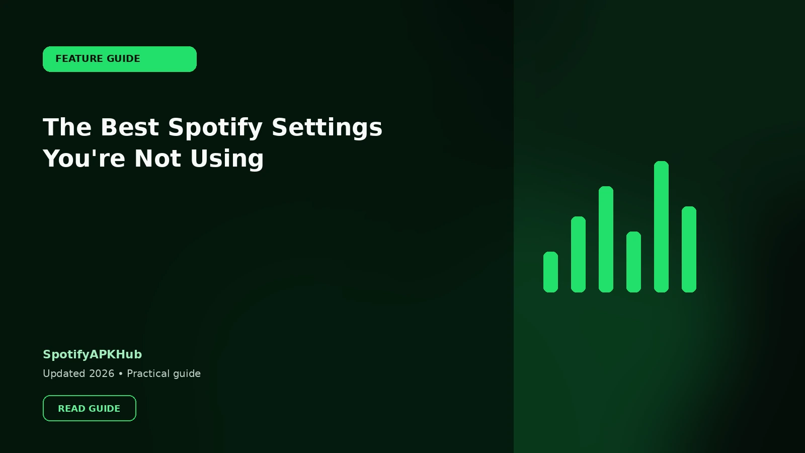 The Best Spotify Settings You're Not Using