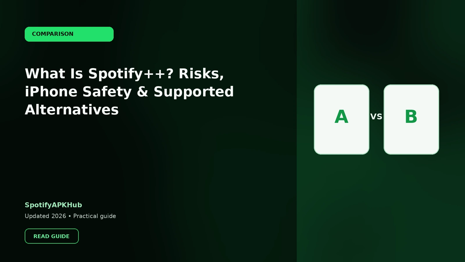 What Is Spotify++? Risks, iPhone Safety & Supported Alternatives