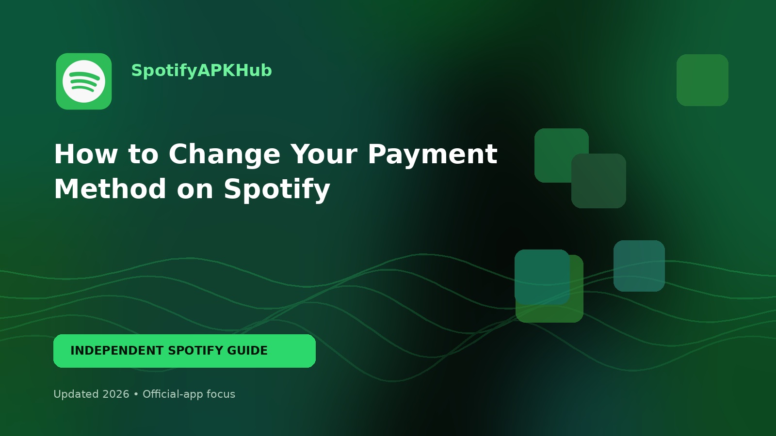 How to Change Your Payment Method on Spotify